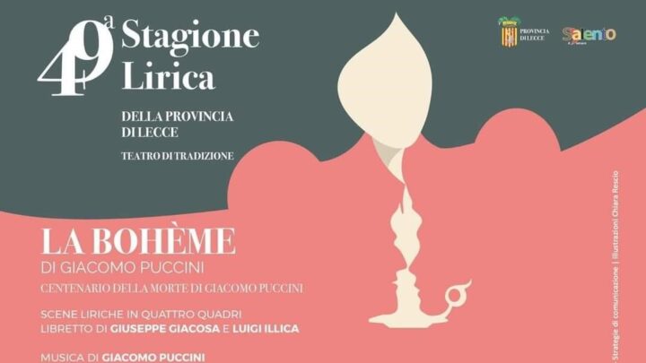 “La Bohème” di Puccini al Politeama di Lecce l’8-9-10 novembre: tra gli interpreti anche il nostro Francesco Venuti