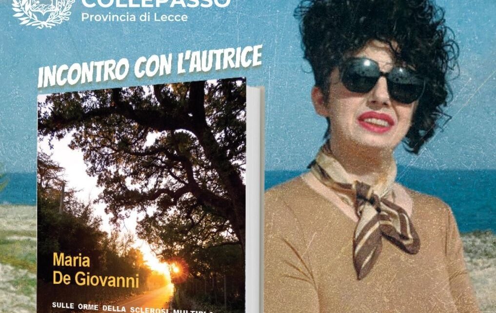 “Sulle orme della sclerosi multipla. La pienezza della vita” di Maria De Giovanni: incontro con l’autrice (15 febbraio, ore 18.30, Aula consiliare)