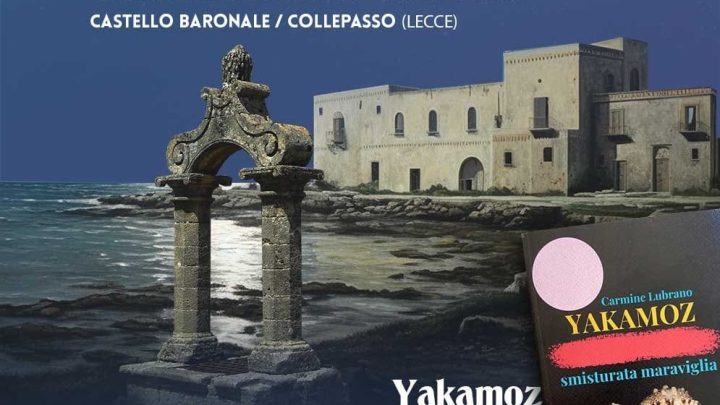 “Verso il Festival Mediterraneo” e presentazione di “Yakamoz”, libro di C. Lubrano (18 agosto, ore 20.30, Castello Baronale)