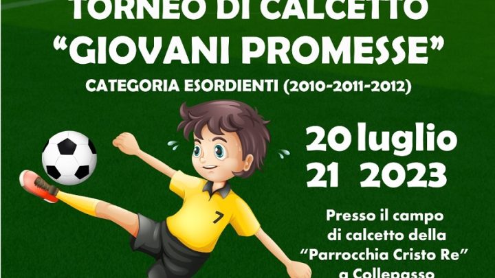 20 e 21 luglio, Torneo di calcetto “Giovani promesse” organizzato dal Milan Club presso campetti “Cristo Re”