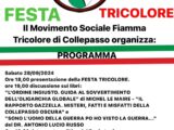 Il 28-29 settembre a Collepasso la “Festa Tricolore”