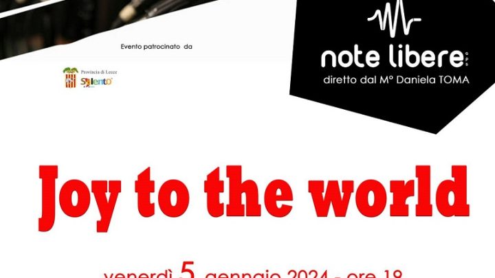 “Joy to the world”, concerto per la Pace del Coro polifonico “Note libere” (Chiesa Cristo Re, 5 gennaio, ore 19)