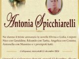 È morta Antonia Spicchiarelli