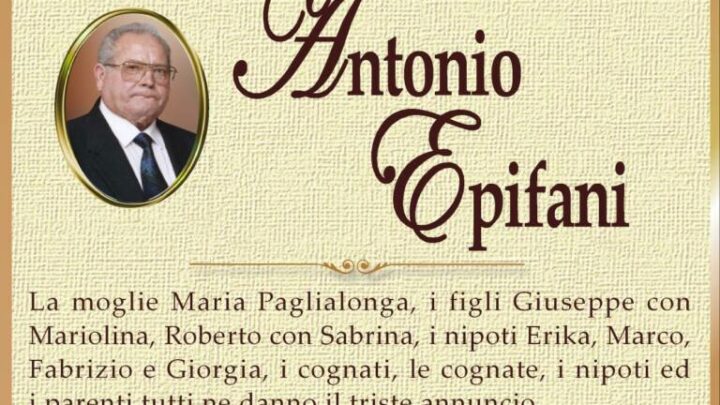 È morto Antonio Epifani