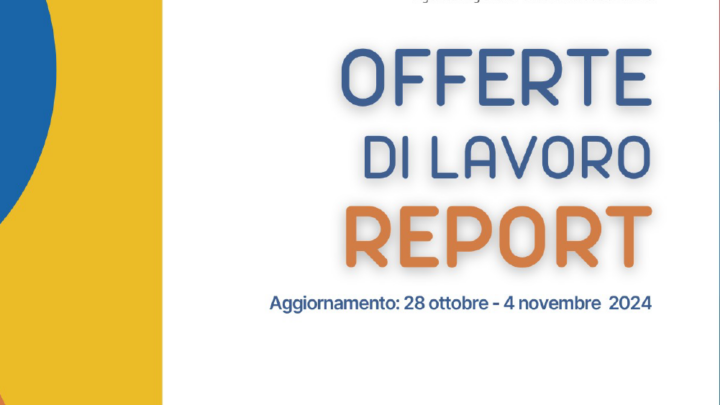 Offerte di lavoro Ambito di Lecce Arpal Puglia (39° Report, 28 ottobre-4 novembre)