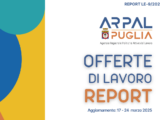 Offerte di lavoro Ambito di Lecce Arpal Puglia (9° Report, 17-24 marzo)