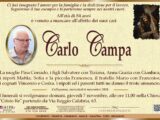 È morto Carlo Campa