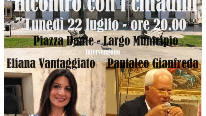 Diretta facebook questa sera per l’incontro con i cittadini in piazza Dante