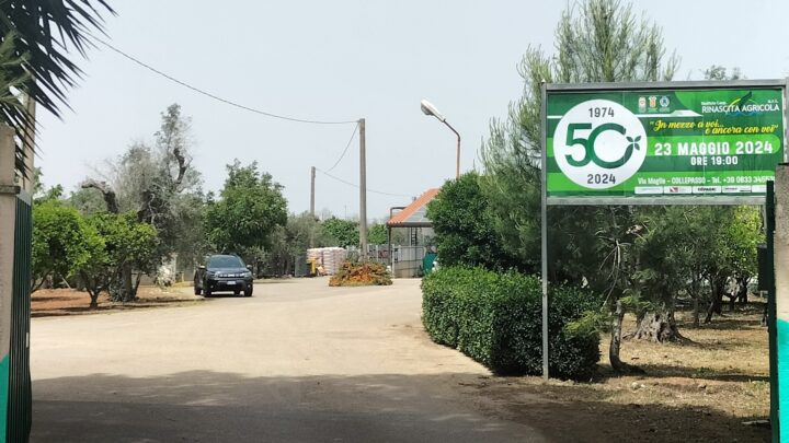 23 maggio, celebrazioni per il 50° anniversario di fondazione della Cooperativa “Rinascita Agricola” di Collepasso