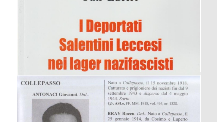 I 105 Deportati collepassesi nei lager nazifascisti nella nuova pubblicazione di Pati Luceri