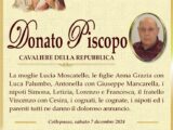 È morto Donato Piscopo