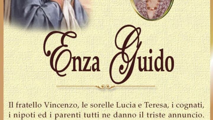 È morta Enza Guido