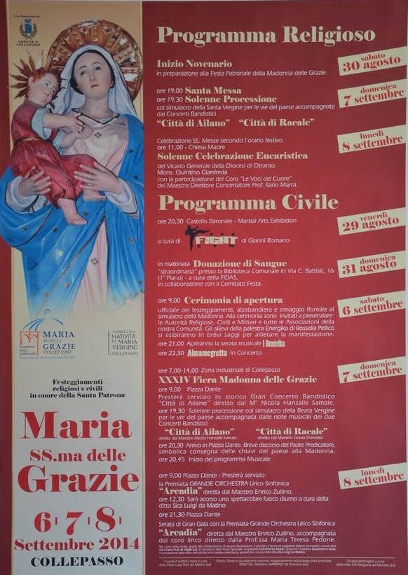 Festa programma