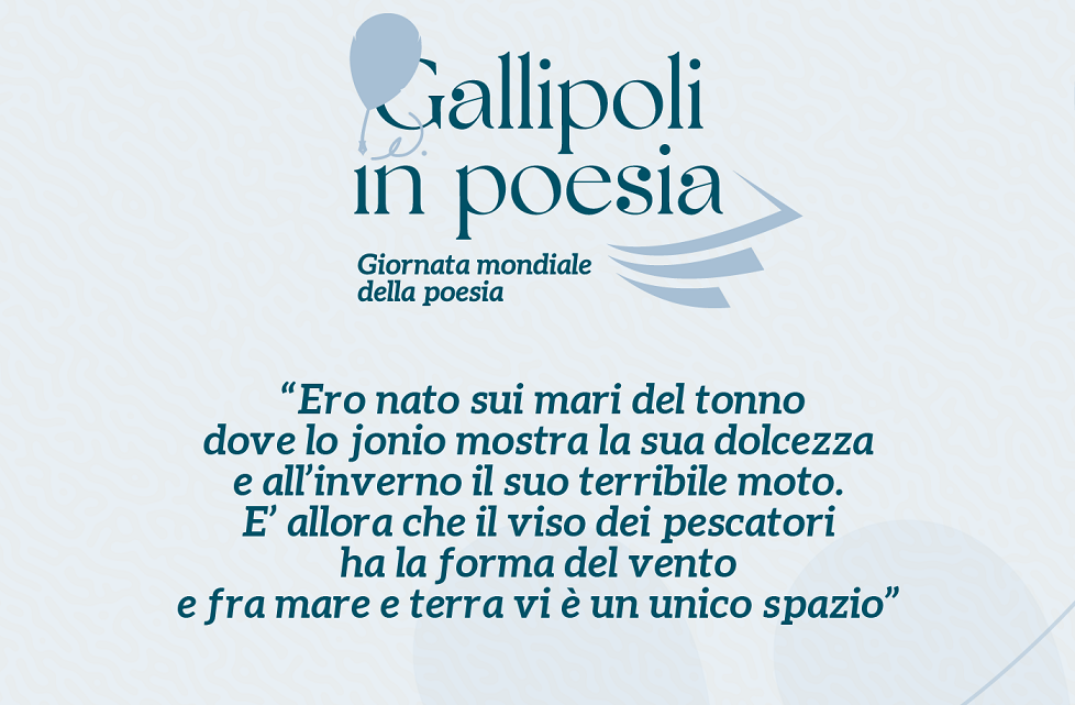 “Giornata mondiale della Poesia”: Gallipoli si riempie dei versi dei poeti gallipolini del passato