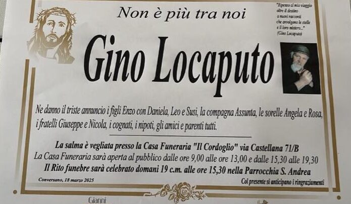 È morto Gino Locaputo