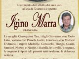 È morto Igino Marra