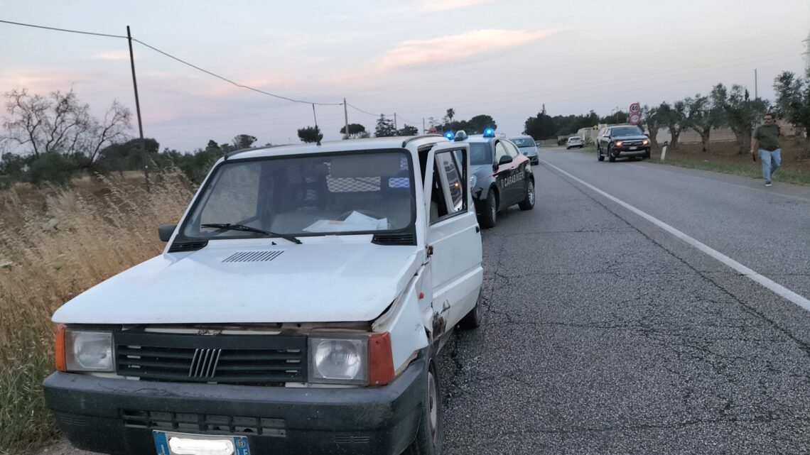 Incidente sulla S.S. Maglie-Collepasso: Suv sorpassa e investe Panda, donna e figlio in ospedale