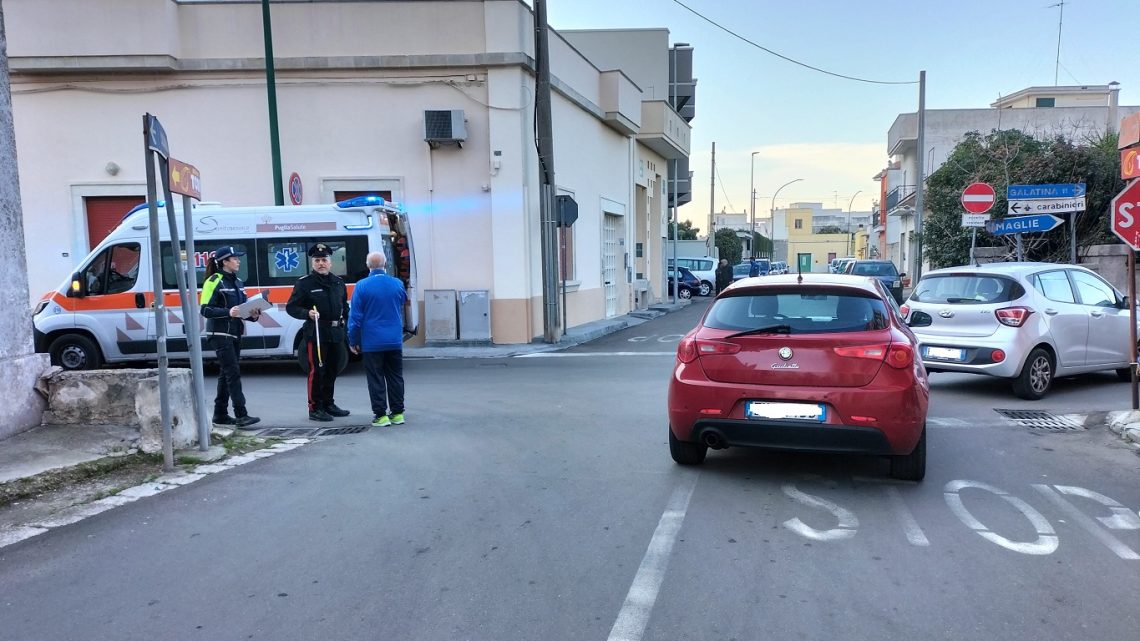 Nuovo incidente a Collepasso all’incrocio tra via Arciprete Molloni e via Masaniello