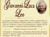 È morto Giovanni Luca Leo