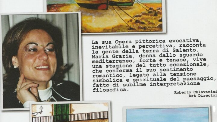 Maria Grazia Maggiulli, il “dono” e la “grazia” della pittura