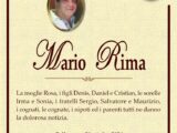 È morto Mario Rima