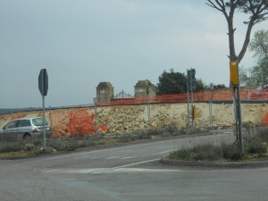 Il portale della Masseria oggi occluso