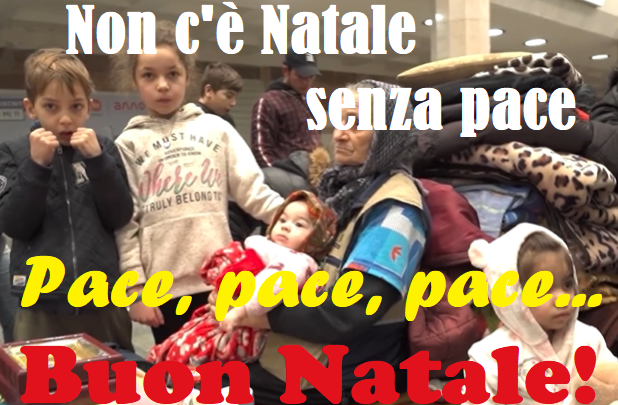 Pace, pace, pace… Buon Natale!