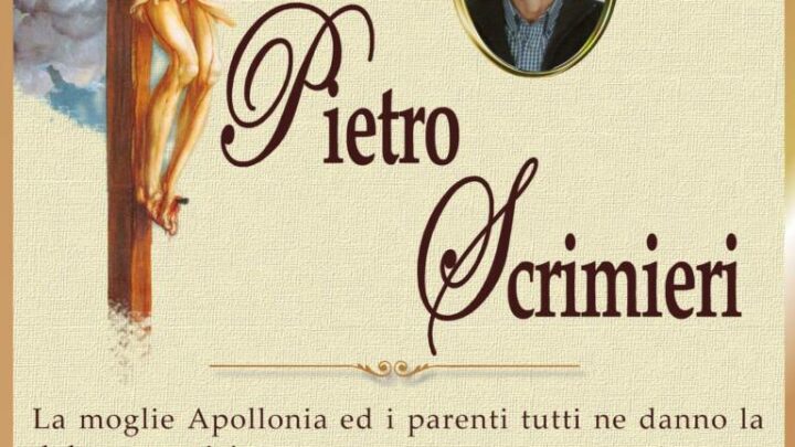 È morto Pietro Scrimieri