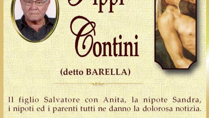 È morto Pippi Contini