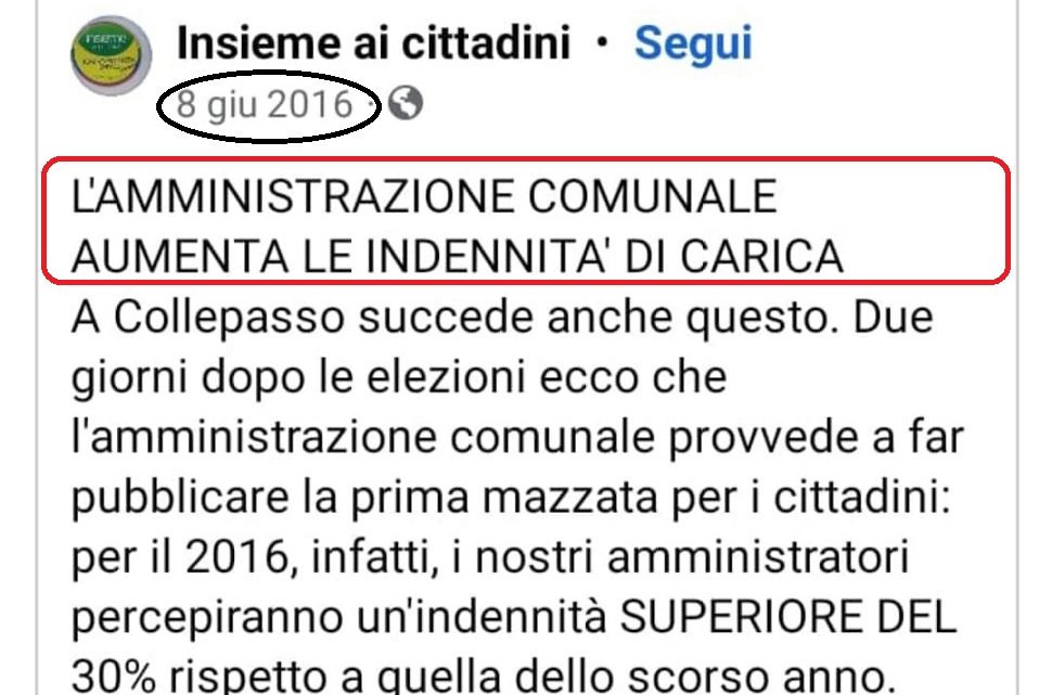 Quando il Pd era all’opposizione e tuonava contro sindaco Menozzi e assessori per l’aumento delle indennità