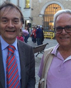 Con il sindaco Marcello Risi