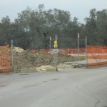 I lavori fermi da tempo del rondò per Cutrofiano