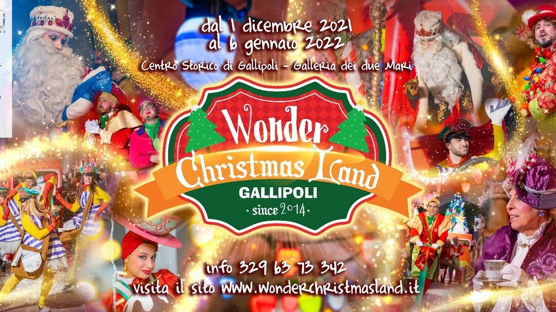 A Gallipoli la VII edizione di Wonder Chistmas Land (Galleria Castello angioino, 4 dicembre/6 gennaio)