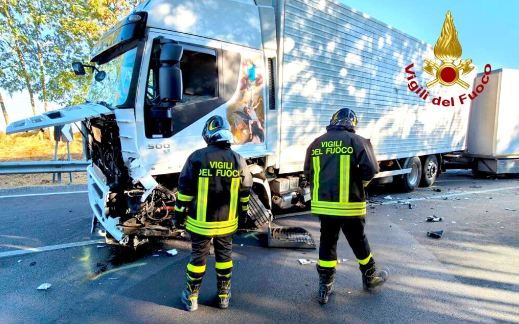 Il camionista collepassese Mario Mele coinvolto in un terribile incidente in Irpinia